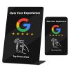 Black Google Review Stand
